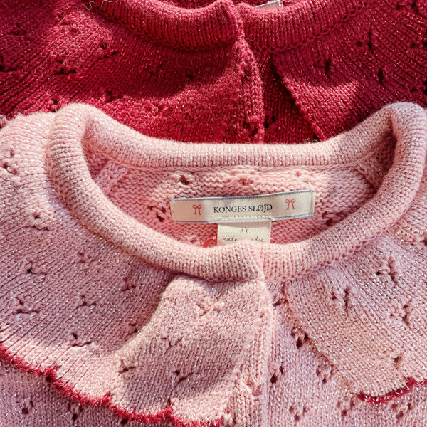 Konges Sløjd - Holiday Knit Cardigan - Mellow Rose