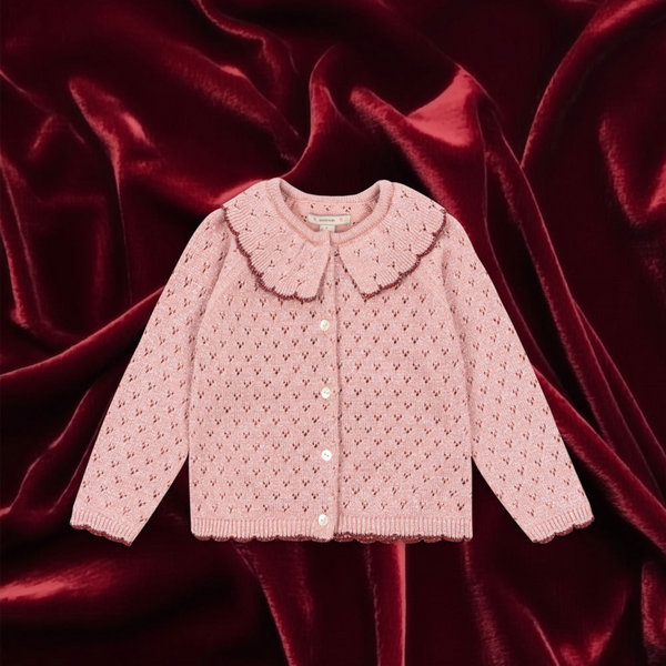 Konges Sløjd - Holiday Knit Cardigan - Mellow Rose