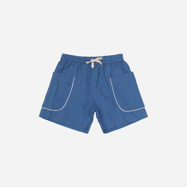 Lali - Birch Shorts in Coastal Blue