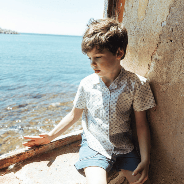 Lali - Henri Shirt in Tile Print