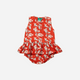 Little Green Radicals - Little Rabbits Ruffle Romper