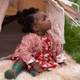 Little Green Radicals - Little Rabbits Ruffle Romper