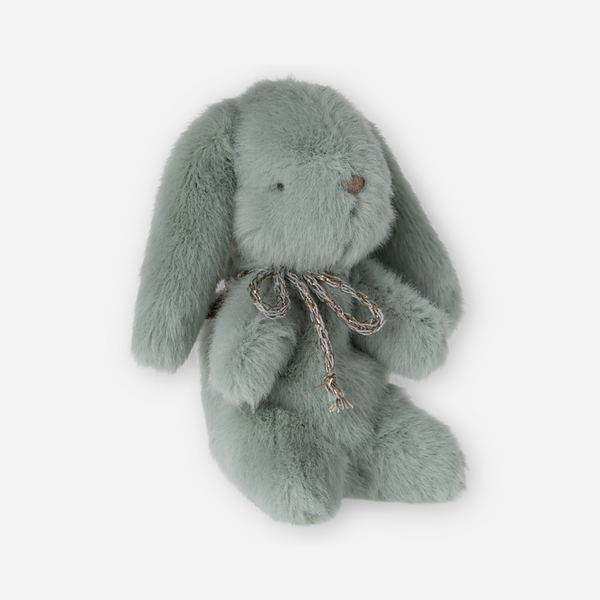 Maileg - Bunny Plush, Mini - Mint and Cream Peach