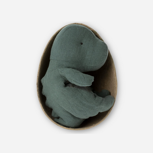 Maileg - Gantosaurus in Egg, Small - Dark Petro