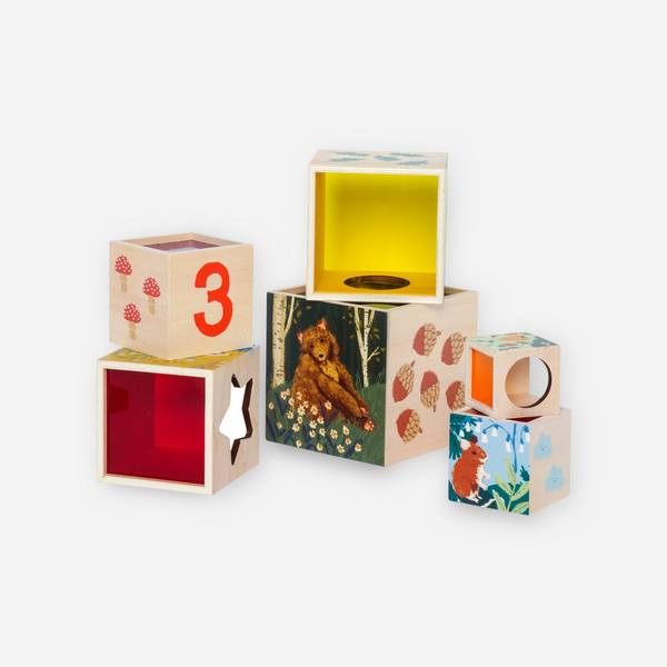 Manhattan Toy - Enchanted Forest Stacking Blocks