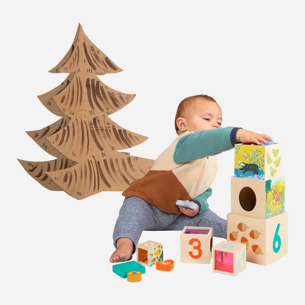 Manhattan Toy - Enchanted Forest Stacking Blocks
