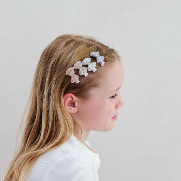 Mimi & Lula - Tutu Bow Mini Clips - Set of 8