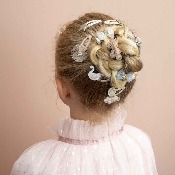Mimi & Lula - Tutu Bow Mini Clips - Set of 8