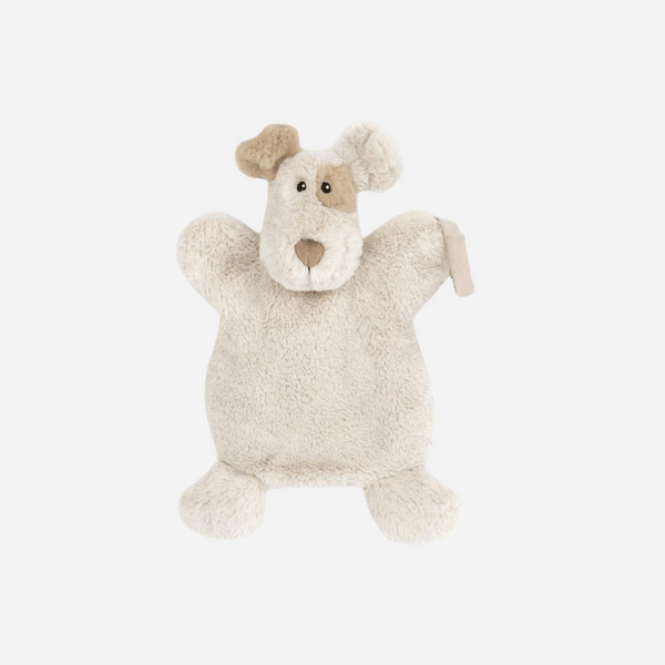 Mon Ami - Bogart Puppy-Paci Holder Puppet Lovey