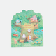 Moulin Roty - Coloring Book & Assorted Stickers - The Big Family