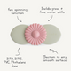 Mushie - Blossom Suction Spinner Toy