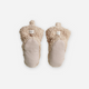 Mushie - Cozy Baby Booties - Oatmeal