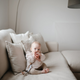 Mushie - Daisy Rattle Teether