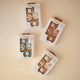 Mushie - FRIGG Baby's First Pacifier 4 Pack- Floral Heart (Cream)