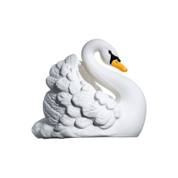 Natruba - Natural Rubber Bath Toy Swan