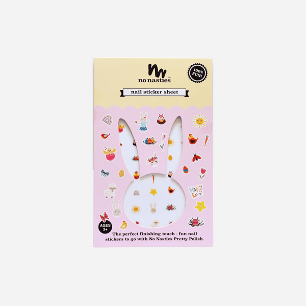 No Nasties - Easter Bunny Nail Stickers