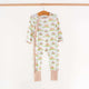 Nola Tawk - Organic Cotton Kids Zip Up Sleeper - Mascot Mania / Texas