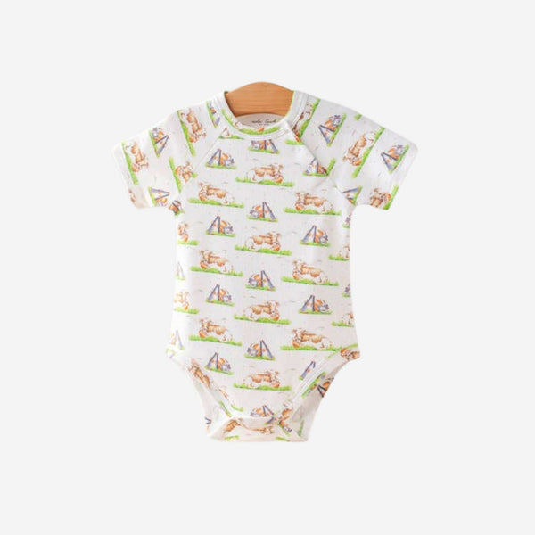 Nola Tawk - Organic Cotton Onesie - Mascot Mania / Texas