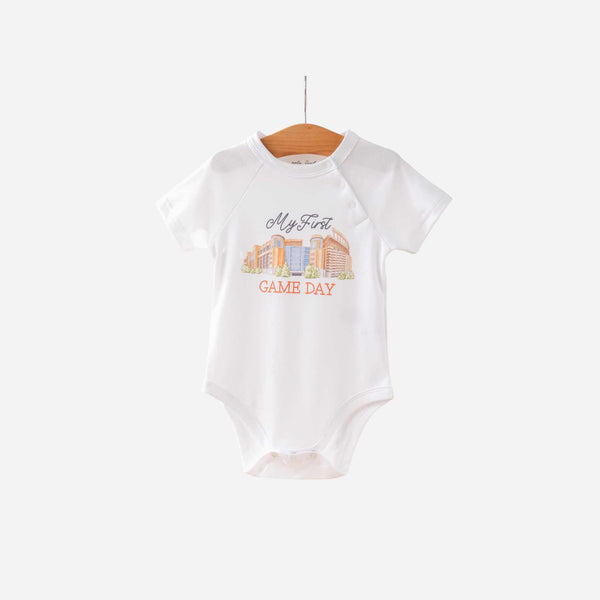 Nola Tawk - Texas Organic Cotton Onesie - My First Game Day