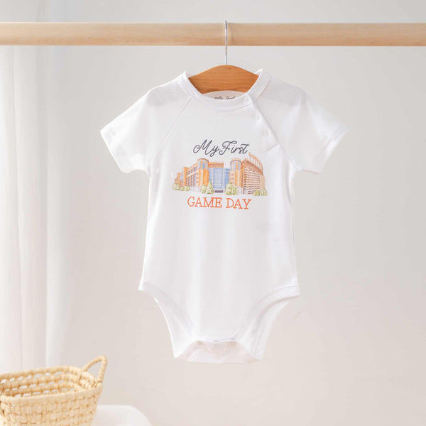 Nola Tawk - Texas Organic Cotton Onesie - My First Game Day