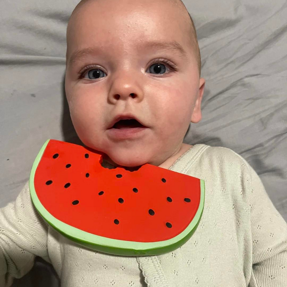 Oli & Carol - Wally the Watermelon Baby Teether
