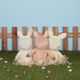 Olli Ella - Dinky Dinkums - Fluffle Family - Babs Bunny - Apricot