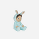 Olli Ella - Dinky Dinkums - Fluffle Family - Basil Bunny - Misty Blue