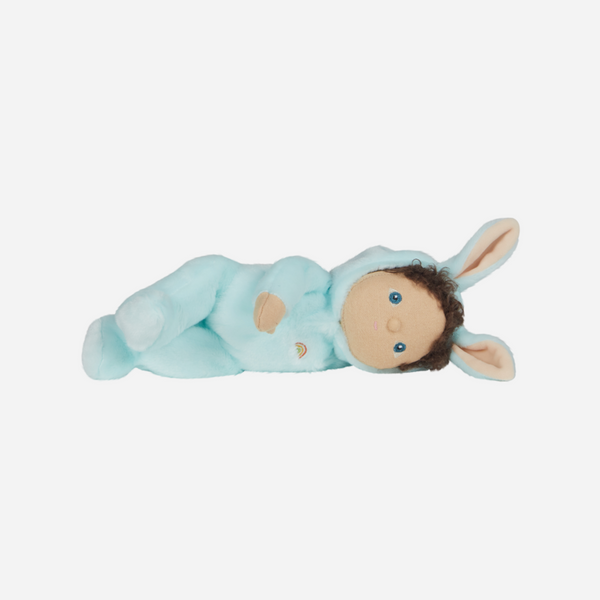 Olli Ella - Dinky Dinkums - Fluffle Family - Basil Bunny - Misty Blue