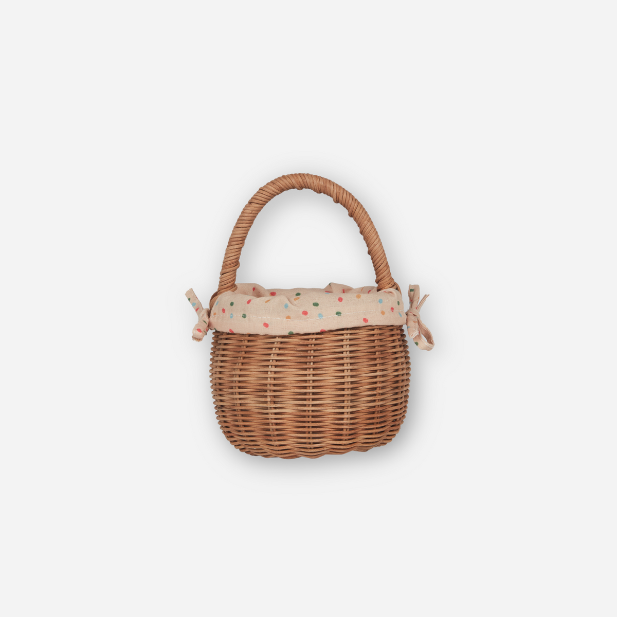 Rattan Berry Basket - Natural