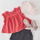 Pehr - Bucket Hat - Stripes Away Peony