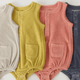 Pehr - Classic Terry Pocket One-Piece - Shell