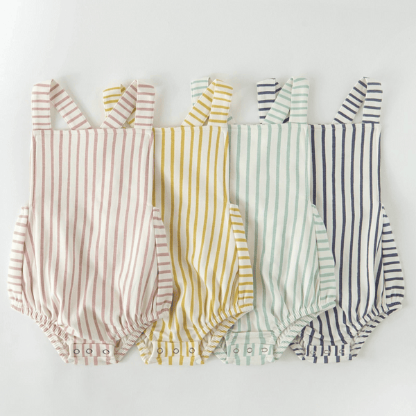 Pehr - Criss-Cross One-Piece - Stripes Away Sea