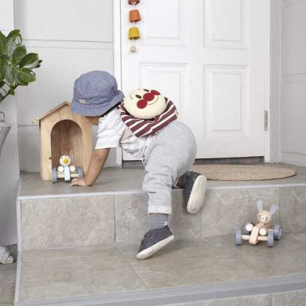 Plan Toys - Bunny Racing Car - Pink