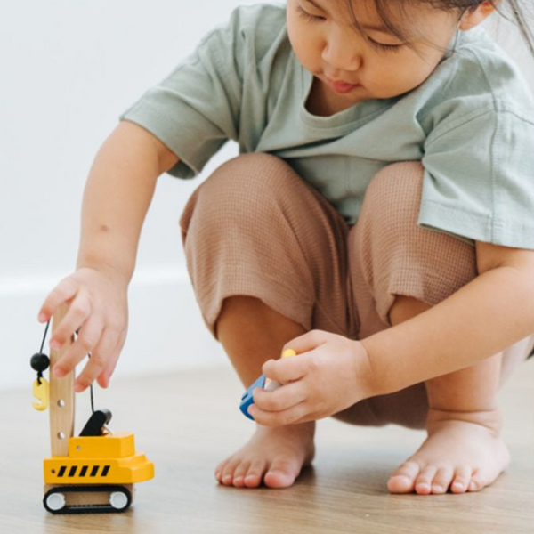 Plan Toys - Construction Vehicles Set