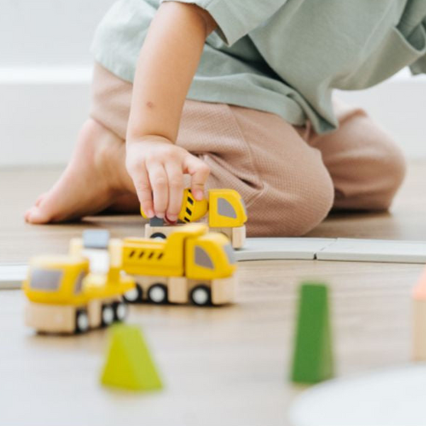 Plan Toys - Highway Maintenance Set