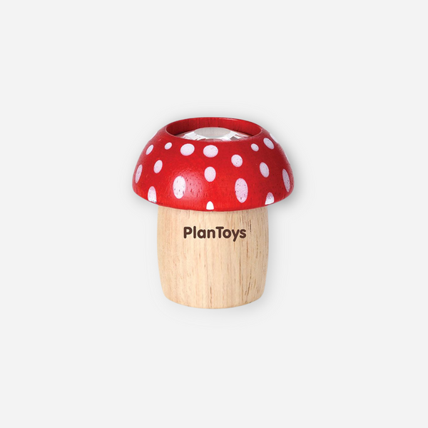 Plan Toys - Mushroom Kaleidoscope - Red