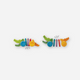 Plan Toys - Rainbow Alligator Pull Toy