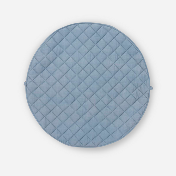 Play & Go - Organic Babymat - Dusty Blue