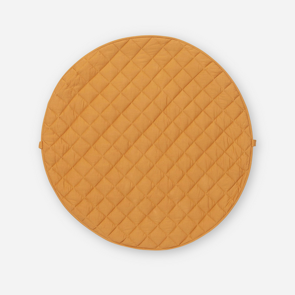 Play & Go - Organic Babymat - Mustard Chai Tea