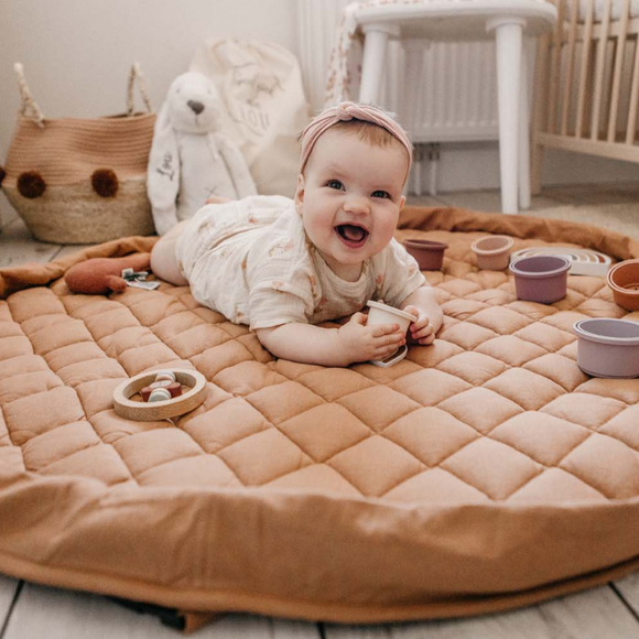 Play & Go - Organic Babymat - Tawny Brown