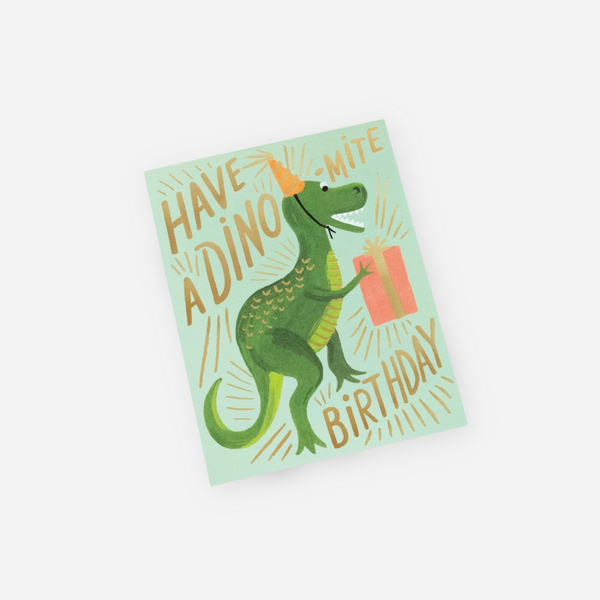 Rifle Paper Co. - Dino-mite Birthday Card
