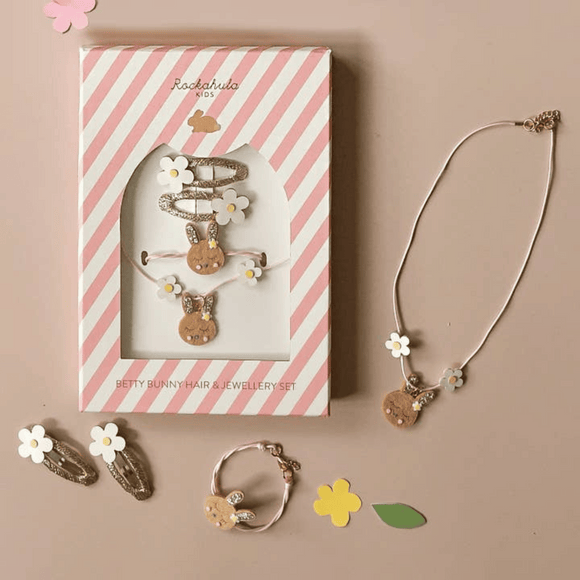 Rockahula Kids - Betty Bunny Hair & Jewelry Set