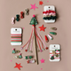 Rockahula Kids - Christmas Tree Glitter Clips