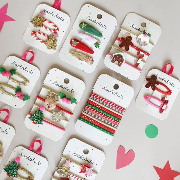 Rockahula Kids - Gingerbread and Candy Cane Clips