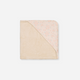 Rose in April - Cotton Terry Hooded Towel - Goose / Blue