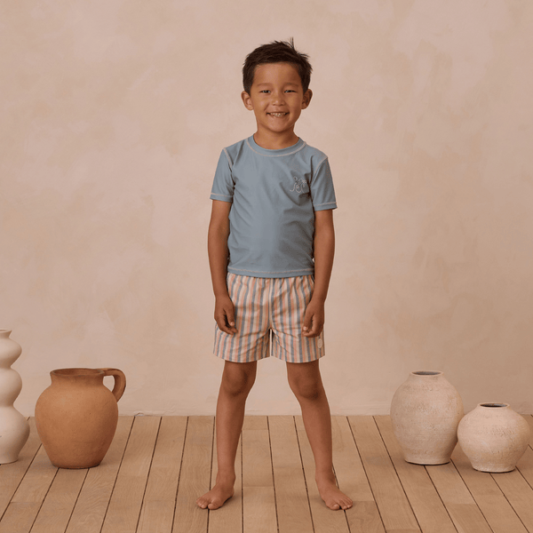 Rylee + Cru - Boardshort - Multi Stripe
