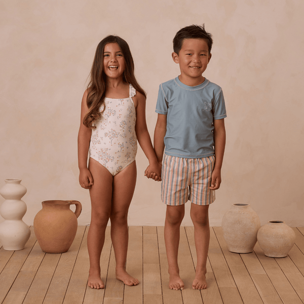 Rylee + Cru - Boardshort - Multi Stripe