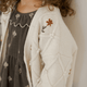 Rylee + Cru - Boxy Cardigan - Winter Floral Embroidery