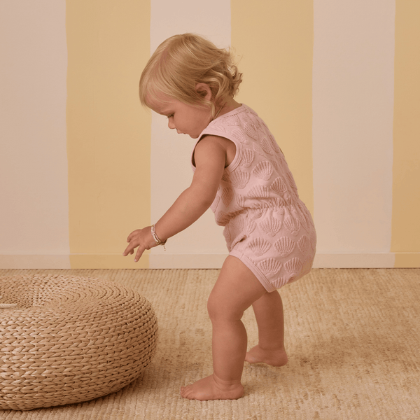 Rylee + Cru - Cinch Playsuit - Shells