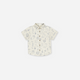 Rylee + Cru - Collared Short Sleeve Shirt - Mediterranean